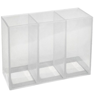 口红分格收纳盒壁挂式免打孔小物整理盒眉毛夹剪刀眉笔刷收纳神器