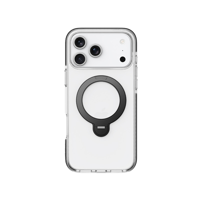 VOKAMO沃咔曼晶透系列适用iphone17pro手机壳2026新款带支架苹果17保护套磁吸透明17Promax硅胶Air高级感外壳
