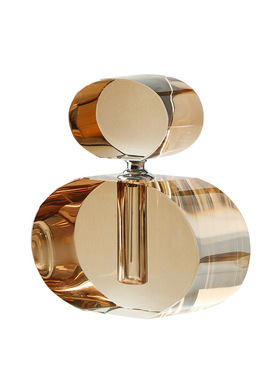 现代简约创意水晶香水瓶摆件