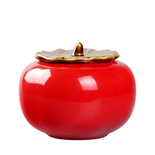 乔迁之喜柿发生柿柿如意大号柿子摆件搬家入宅仪式用品结婚伴手礼