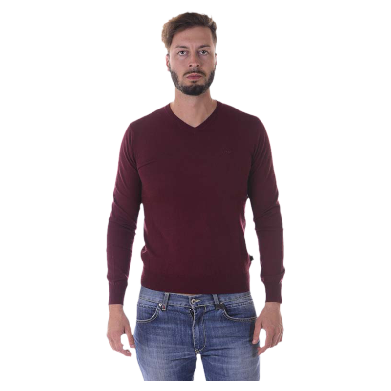 ARMANIJEANS男士秋冬V领针织衫
