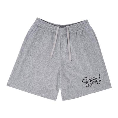 Gbiaior260克重磅棉休闲短裤