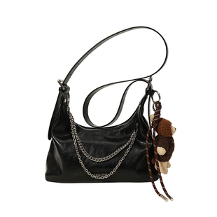 南风Chio2nd 摩登时光腋下包包女士气质通勤手提托特包单肩斜挎包