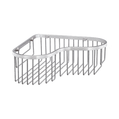 304不锈钢厕所壁挂单层置物架