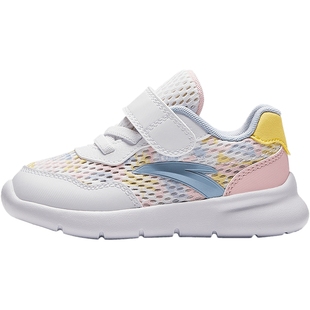 安踏儿童女幼童跑鞋2026春季新款运动鞋女宝学步鞋二阶段春夏网面