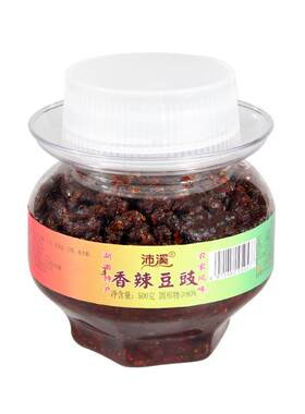 湖南农家风味即食香辣豆豉500克