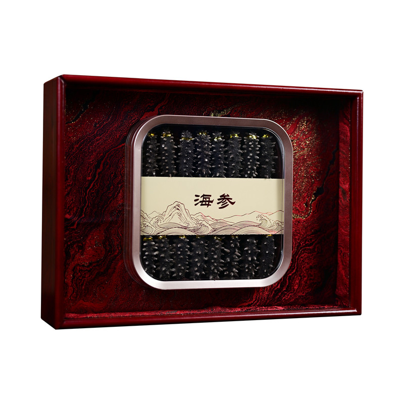 大连深海淡干刺参礼盒送长辈