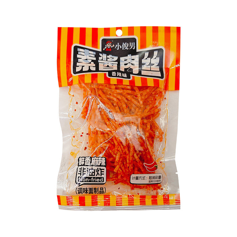 小俊男素酱肉丝香辣味辣丝怀旧