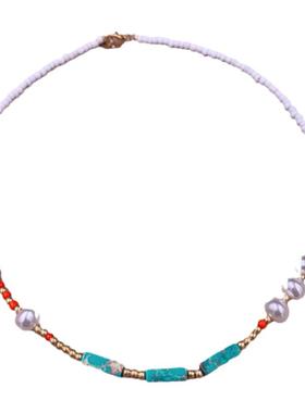 时尚简约颈链波西米亚复古手工女