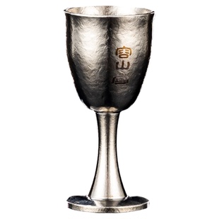 容山堂纯钛酒具白酒杯子家用白酒酒杯子弹杯酒盅一口杯酒杯小盏