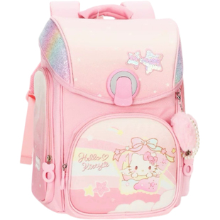 凯蒂猫儿童书包2025小学生护脊减负超轻女童一到3年级双肩背包