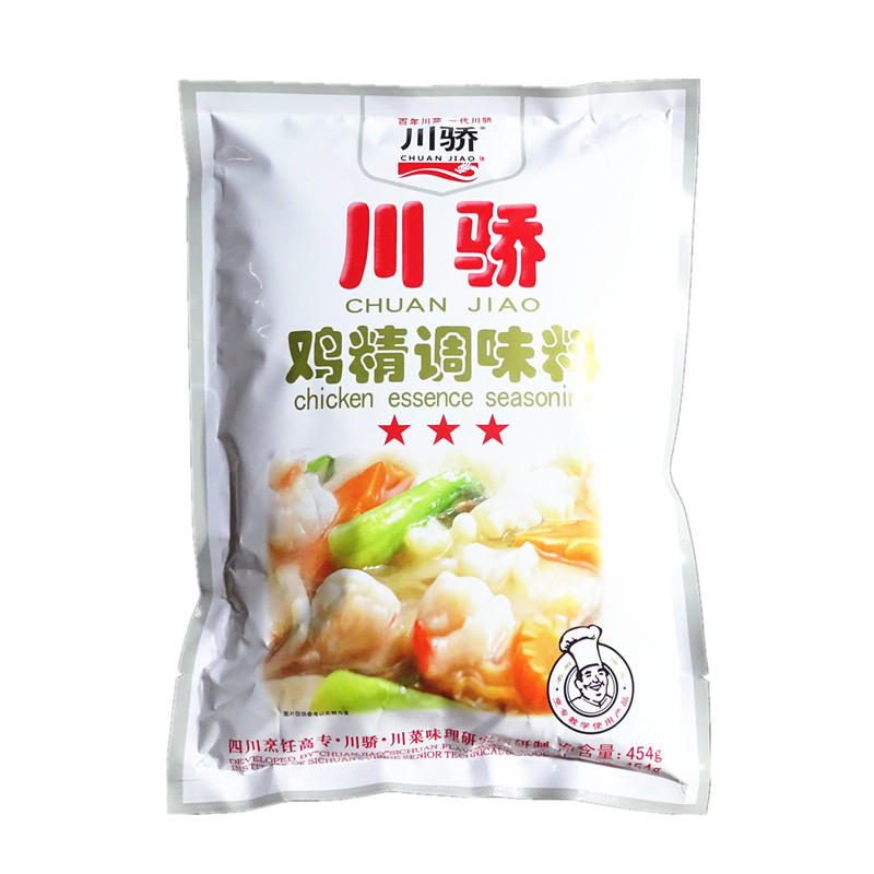 四川川骄鸡精454g整箱包邮