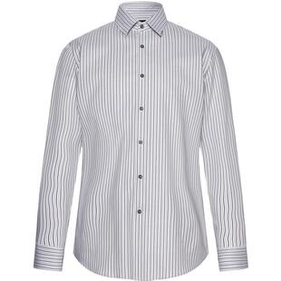 【易打理/莱赛尔】利郎条纹长袖衬衫男商务休闲2026春季男装衬衣