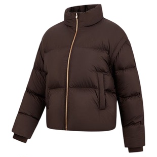 乔丹女装羽绒服2025冬季新款泡芙羽绒服女短款防风保暖面包服外套