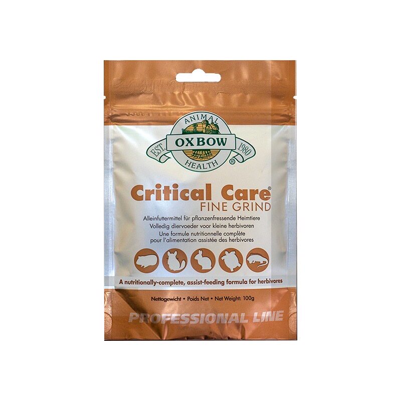 现货美国oxbow爱宝高营养精细研磨草粉100g 二次精磨急救26.10