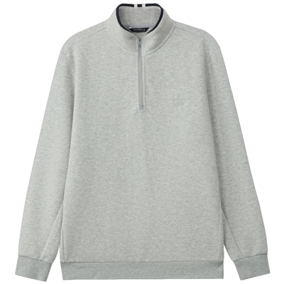 NAUTICA/诺帝卡舒适半开襟卫衣