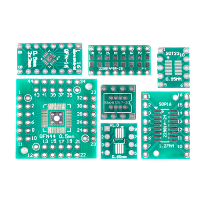 贴片转直插PCB板 SOP/MSOP/SSOP/TSSOP/SOT23转DIP 转接板万用板
