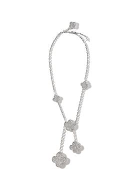 轻奢时尚百搭法式女素款坠链