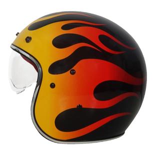 AVA GARAGE摩托车头盔3C认证机车轻量化四季街盔四分之三复古半盔