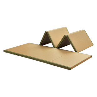 日式折叠藤凉席椰棕地垫客厅茶室榻榻米地台垫儿童防摔打地铺睡垫