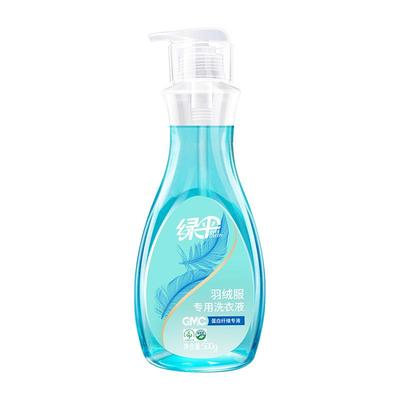 绿伞羽绒服专用洗衣液去污渍水洗