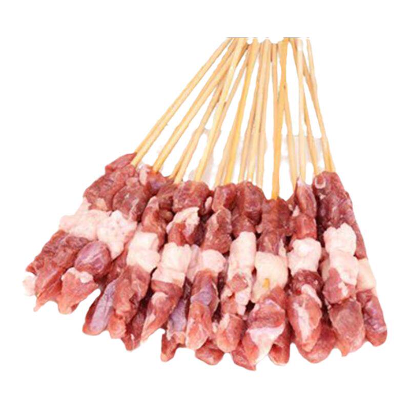 清真新鲜羊肉串烧烤半成品