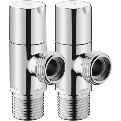 欧琳冷热角阀全铜主体