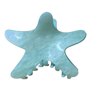 炫彩海星 独特漂亮抓夹大号发量大女士高级感鲨鱼夹五角星发抓