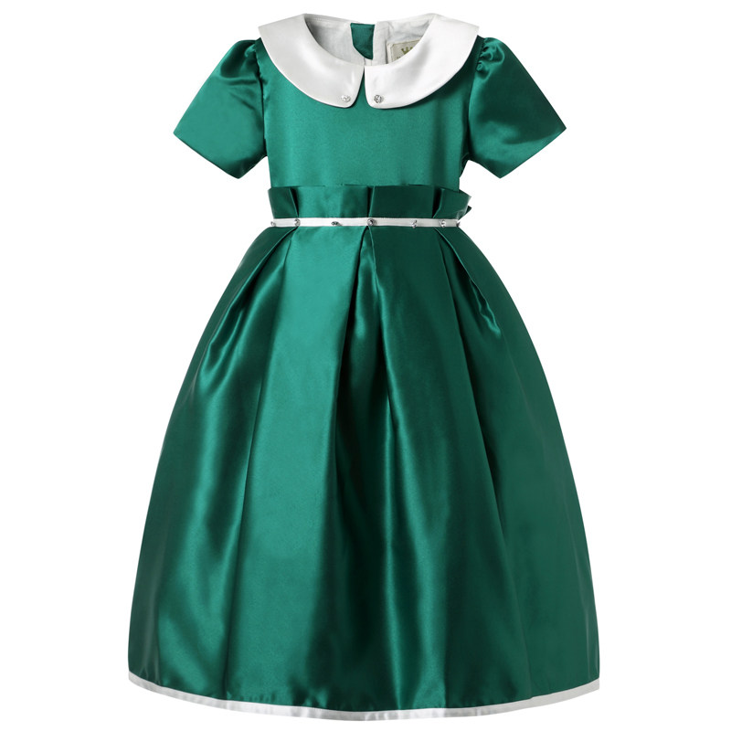 Hanakimi英国轻奢女童钢琴礼服裙