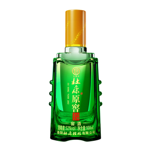 杜康原窖(窖酒)酒浓香型52度 100ml 小瓶装优级白酒品鉴酒