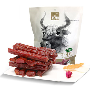 可可西里手撕风干牦牛肉干香辣五香味青海西藏特产小吃牛肉干