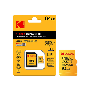 KODAK原装柯达高速64G盲盒相机TF卡microSD内存卡32G大容量128G