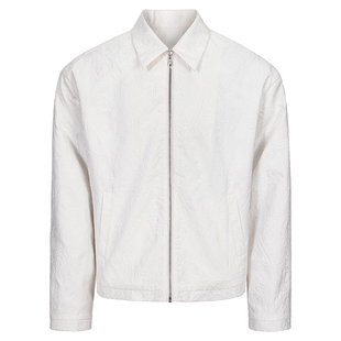 Casoulty Embossed Jacket/ 浮雕西部夹克 短宽版型 手工盘绳工艺