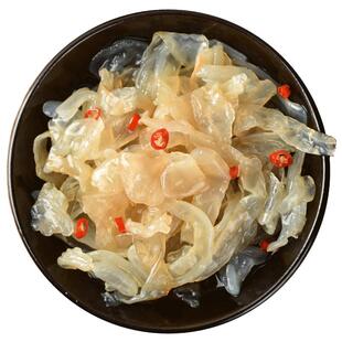 壹虎大叔海蜇头即食凉拌海蜇皮200克*4包海蜇丝干货即食凉拌菜