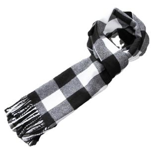 礼盒装男士围巾保暖仿羊绒格子年轻人加厚学生潮围巾冬季青少年