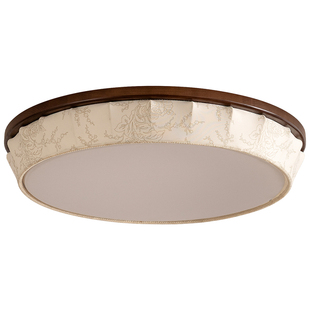 胧月中古风卧室吸顶灯2025新款复古高级感新中式书房灯设计师灯具