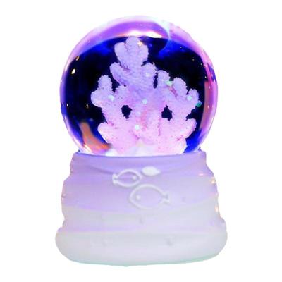 水晶球摆件女孩儿童音乐盒
