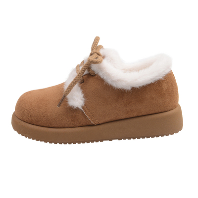 绝美单鞋女冬博肯鞋全包雪地棉鞋