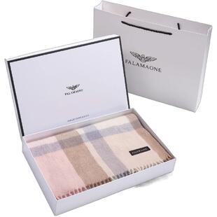 【送女友礼物】法莱阿玛尼围巾女2026新款冬100%纯羊毛高级感围脖