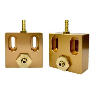 线切割配件大全 大铁机炳丰中走丝机床眼膜座 铝合金喷水板水嘴板