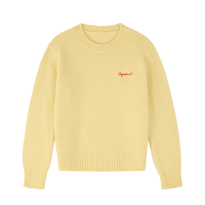 MISAZ亮闪闪圆领氛围毛衣针织衫