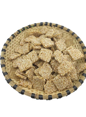 湖北监利特产麻叶子麦芽糖炒米糖天门潜江仙桃特色小吃麻糖包邮