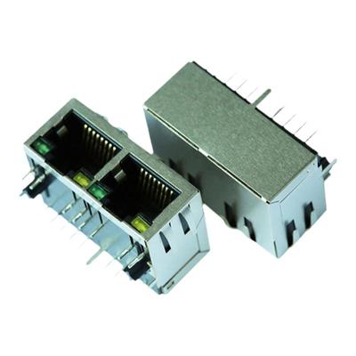 RJ45网口连接器HQST千兆带变压器