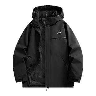 贵人鸟冲锋外套男款秋冬季三合一冲锋上衣外套男士夹克情侣防风衣