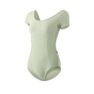 小茉莉芭蕾舞练功服女成人短袖舞蹈艺考体操服秋冬新款氨纶形体服