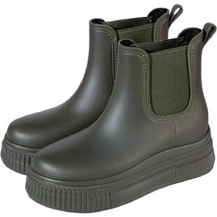 韩版雨靴女款增高时尚外穿短筒雨鞋厨房工作防滑防水软底耐磨胶鞋