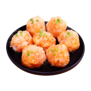 虾滑大颗粒虾肉青虾滑鱼籽虾滑大包装6包装95%虾肉含量顺丰包邮