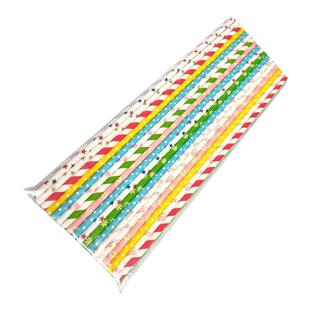 棉花糖机专用纸棒30cm一次性彩色手工花式棉花糖纸吸管棍子气球杆