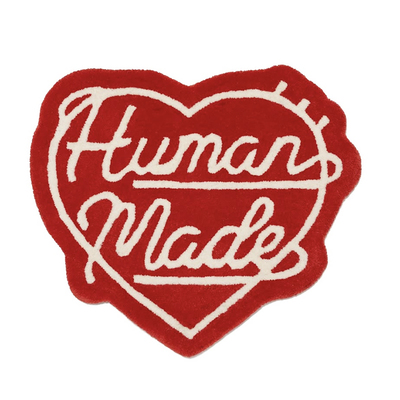 HumanMade24AW心形手工地毯现货