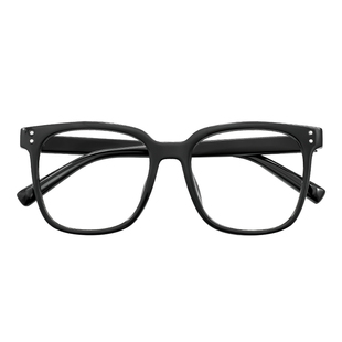 gm腮红眼镜女黑框素颜神器大框显脸小可配近视眼睛镜框外配太阳镜